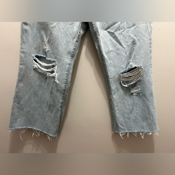 KanCan Ultra High Rise 90s Flare Wide Leg Jeans 15 | 31 light wash - Picture 2 of 7